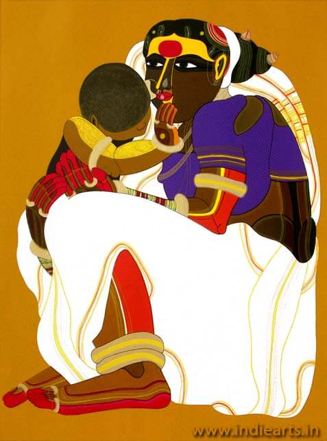 Thota Vaikuntam Mother and Child